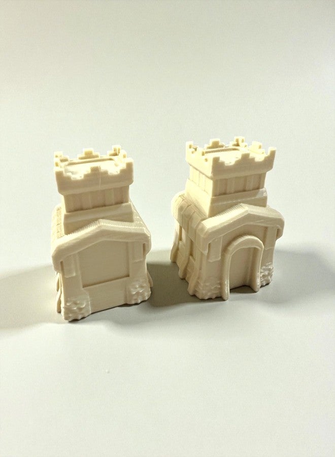 Sentosa Fantasy COC Town Hall Fortress Miniature Model - Collectible Desktop Showpiece for Strategy Game Fans, Tabletop Display, Diorama Craft, Geek Desk Decor, Gift for Gamers - Image 3